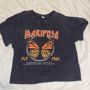 Vibe N’ Crop Top, Vintage and aesthetic Size M